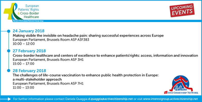 upcoming events of the meps informal interest group european patients rights and cross border healthcare join us